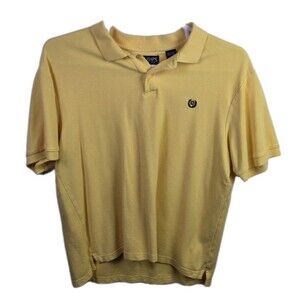 Chaps Ralph Lauren Men's XL Yellow Short Sleeve Shirt
